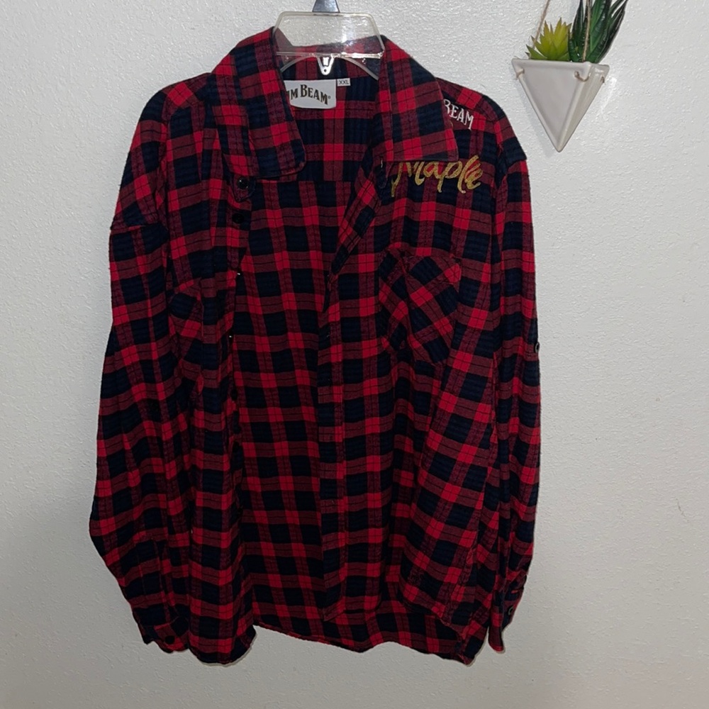 Jim beam flannel